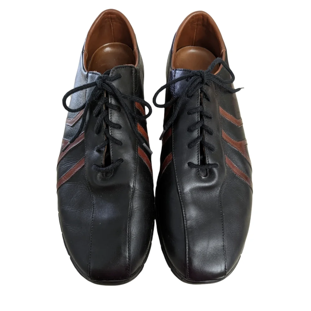 Allen Edmonds Traveler Sneaker Style Oxford Men 13B Black Brown 76007
